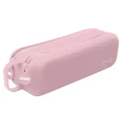 (52276) DOHE PORTATODO CUADRUPLE DE SILICONA SERENITY ROSA