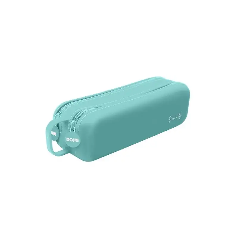(52277) DOHE PORTATODO CUADRUPLE DE SILICONA SERENITY VERDE