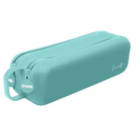 (52277) DOHE PORTATODO CUADRUPLE DE SILICONA SERENITY VERDE