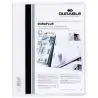 (257902) DURABLE CARPETA DE PRESENTACIÓN DOSSIER FÁSTENER DURAPLUS A4 BLANCO -25 UD-