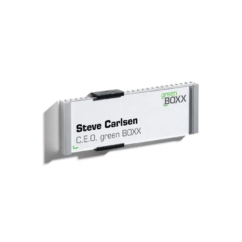 (480023) DURABLE IDENTIFICADOR PARA PUERTAS INFO SIGN PLACA DE 149X52