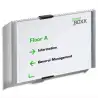 (480523) DURABLE IDENTIFICADOR PARA PUERTAS INFO SIGN PLACA DE 210X148
