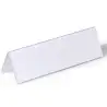 (805219) DURABLE PORTANOMBRES DE MESA 61X210MM TRANSPARENTE