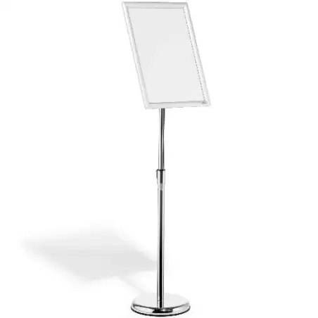 (479923) DURABLE ATRIL DE PIE CON MARCO EXPOSITOR A3 DE ALUMINIO