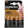 (940279) DURACELL PILAS POWER PLUS LR06 ALCALINAS AA 1.5V PACK-4