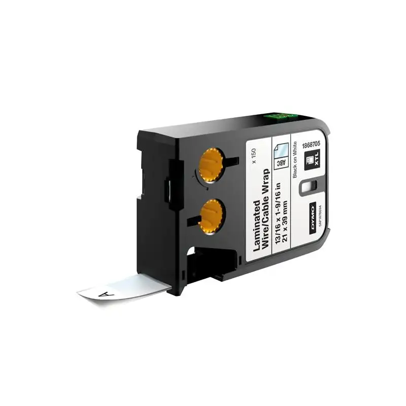 (1868705) DYMO CINTA XLT - NEGRO SOBRE BLANCO - 21X39MM - LAMINADA