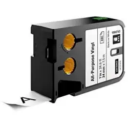 (1868753) DYMO CINTA XLT - NEGRO SOBRE BLANCO - 24MMX7´5M - VINILO