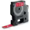 (1978366) DYMO CINTA DE TRANSFERENCIA TERMICA D1 DURABLE - BLANCO SOBRE ROJO - 12MMX3M - ROTULADORA LABELMANAGER