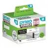 (2112284) DYMO ETIQUETAS ADHESIVA DURABLE - BLANCO - 19MMX64MM - PAPEL - LABELWRITER (2 ROLLOS 450UD/ROLLO)