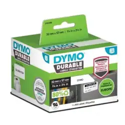 (2112289) DYMO ETIQUETAS DE ENVÍO DURABLE - BLANCO - 32MMX57MM - PAPEL - ROTULADORA LABELWRITER
