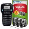 (2142267/2181011) DYMO ROTULADORA ELECTRÓNICA LM160 + 3 CINTAS D1 DE 12MM NEGRO SOBRE BLANCO (45013)  - VALUE PACK