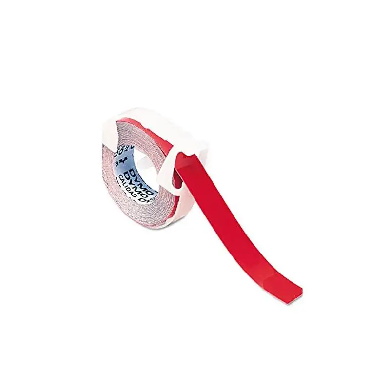 (520102) DYMO CINTA DE RELIEVE - ROJO - 9MMX3M - ROTULADORA OMEGA