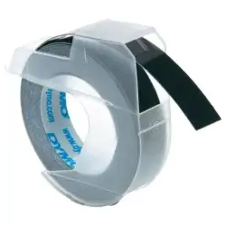 (520109) DYMO CINTA DE RELIEVE - NEGRO - 9MMX3M - ROTULADORA OMEGA