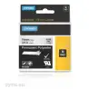 (622290) DYMO CINTA DE ETIQUETAS INDUSTRIAL ADHESIVA ID1-19 - NEGRO SOBRE TRANSPARENTE - 19MMX5´5M - POLIESTER - ROTULADORA R...