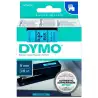 (S0720710) DYMO CINTA DE TRANSFERENCIA TERMICA D1 - NEGRO SOBRE AZUL - 9MMX7M - POLIESTER - ROTULADORA LABELMANAGER