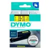 (S0720730) DYMO CINTA DE TRANSFERENCIA TERMICA D1 - NEGRO SOBRE AMARILLO - 9MMX7M - POLIESTER - ROTULADORA LABELMANAGER