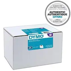 (S0722360) DYMO ETIQUETAS DE ENVÍO - BLANCO - 28X89MM - ROTULADORA LABELWRITER - PACK 24 ROLLOS