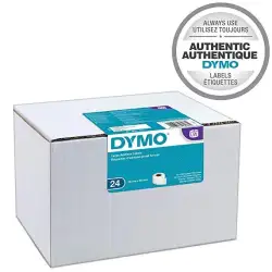(S0722390) DYMO ETIQUETAS DE ENVÍO - BLANCO - 36X89MM - ROTULADORA LABELWRITER - PACK 24 ROLLOS