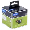(S0722430) DYMO ETIQUETAS DE TRANSFERENCIA TERMICA 99014 - NEGRO SOBRE BLANCO - 54X101MM (AXL) - ETIQUETAS GRANDES DE IDENTIF...