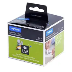 (S0722440) DYMO PACK DE ETIQUETAS DE DISCO BLANCO - 54X70MM - ROLLO 320 PIEZAS