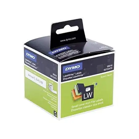 (S0722470) DYMO ETIQUETAS LOMO ARCHIVADORES - 38X190MM - ROTULADORA LABELWRITER (ROLLO 110UD)