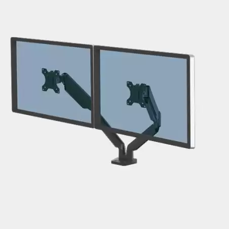 (8042501) FELLOWES BRAZO PARA MONITOR DOBLE PLATINUM SERIES TM NEGRO