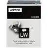 (S0904980) DYMO ETIQUETAS DE TRANSFERENCIA TERMICA - NEGRO SOBRE BLANCO - 104X159MM - ETIQUETAS EXTRAGRANDES - LABER WRITER  ...