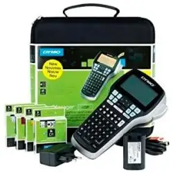 (S0915480) DYMO ROTULADORA ELECTRÓNICA LM420P + KIT MALETÍN - TECLADO ABC