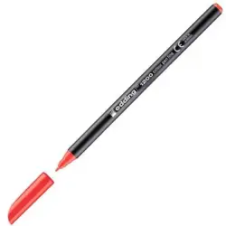 (1200-02) EDDING ROTULADOR 1200 PUNTA FINA ROJO