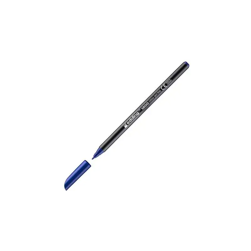 (1200-03) EDDING ROTULADOR 1200 PUNTA FINA AZUL