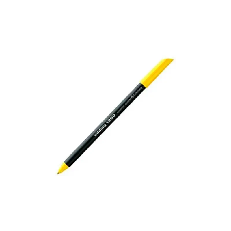(1200-05) EDDING ROTULADOR 1200 PUNTA FINA AMARILLO