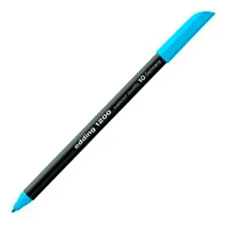 (1200-10) EDDING ROTULADOR 1200 PUNTA FINA AZUL CLARO