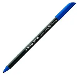 (1200-17) EDDING ROTULADOR 1200 PUNTA FINA AZUL ACERO