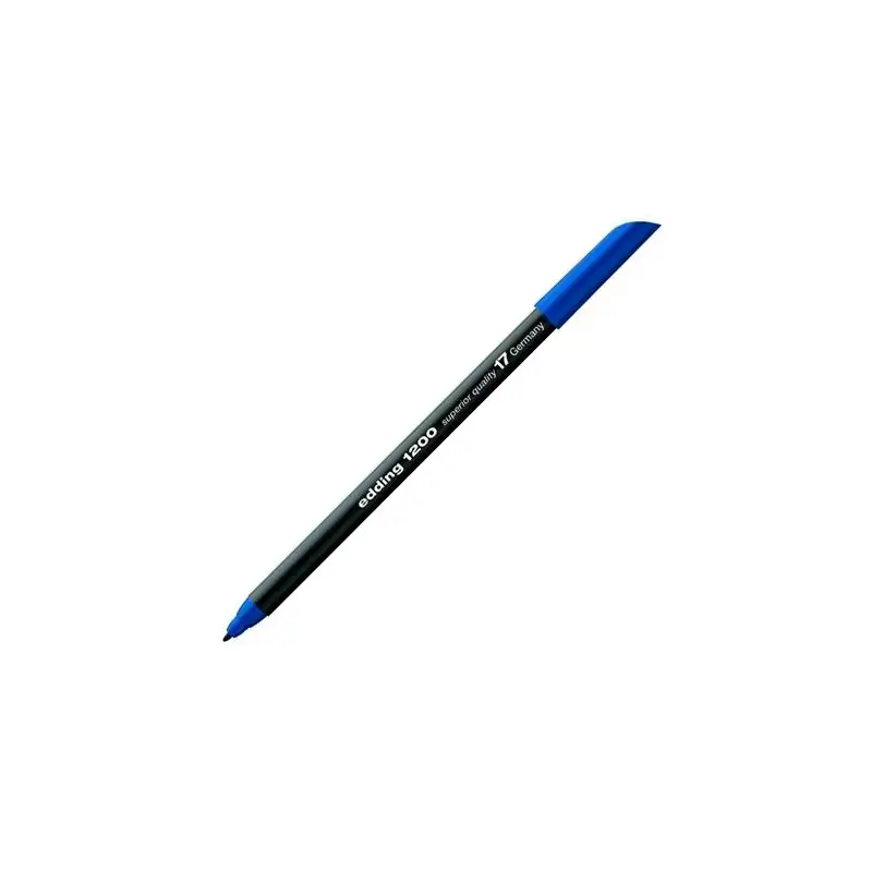 (1200-17) EDDING ROTULADOR 1200 PUNTA FINA AZUL ACERO