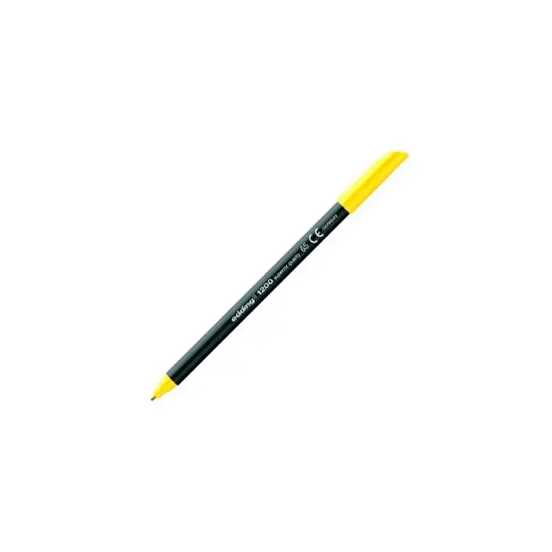 (1200-65) EDDING ROTULADOR 1200 PUNTA FINA AMARILLO NEÓN