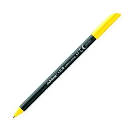 (1200-65) EDDING ROTULADOR 1200 PUNTA FINA AMARILLO NEÓN