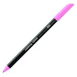 (1200-69) EDDING ROTULADOR 1200 PUNTA FINA ROSA NEÓN