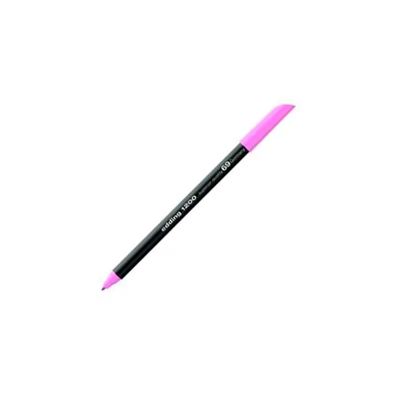 (1200-69) EDDING ROTULADOR 1200 PUNTA FINA ROSA NEÓN