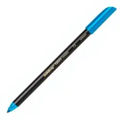 (1200-73) EDDING ROTULADOR 1200 PUNTA FINA AZUL METÁLICO