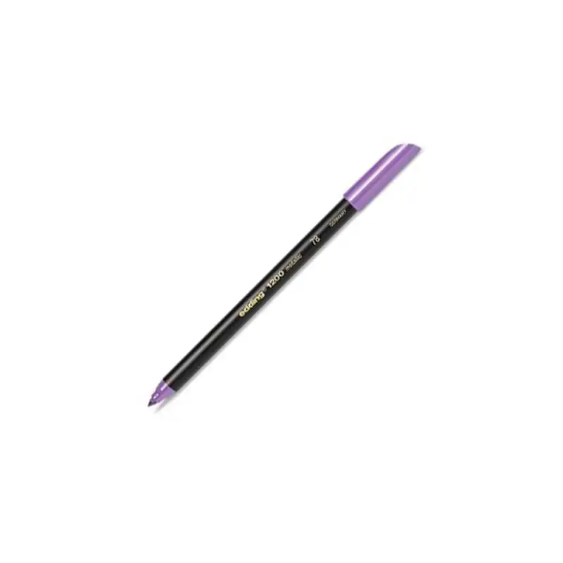 (1200-78) EDDING ROTULADOR 1200 PUNTA FINA VIOLETA METÁLICO