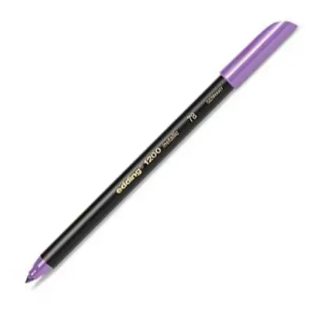 (1200-78) EDDING ROTULADOR 1200 PUNTA FINA VIOLETA METÁLICO