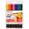(1200-8+2S) EDDING ROTULADOR 1200 PUNTA FINA C/SURTIDOS ESTUCHE DE 8+2 GRATIS