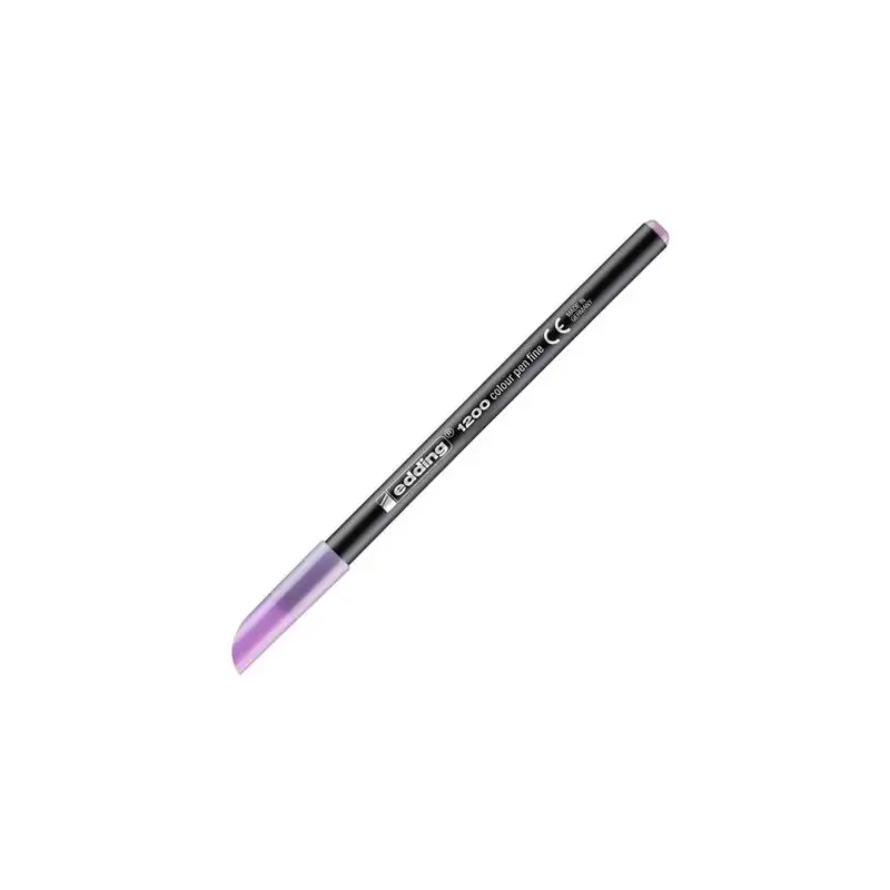 (1200-87) EDDING ROTULADOR 1200 PUNTA FINA LAVANDA CON FRUTOS ROJOS PASTEL