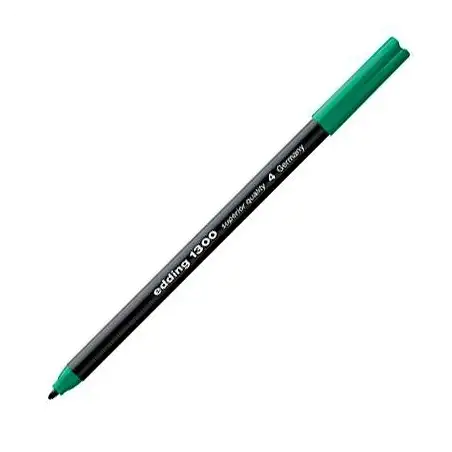 (1300-04) EDDING ROTULADOR 1300 TRAZO MEDIO VERDE