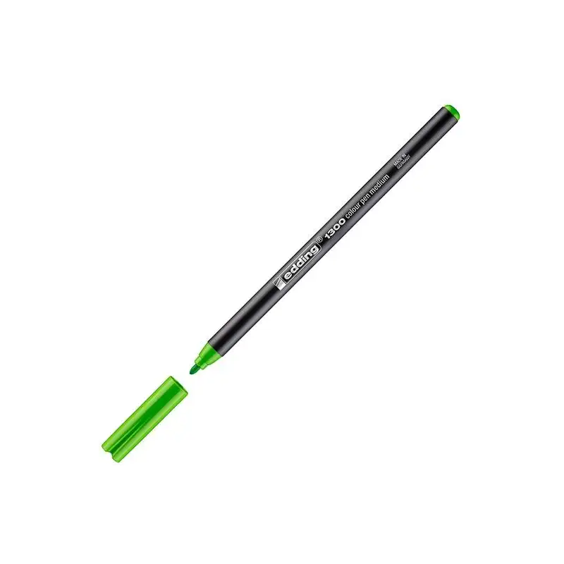 (1300-11) EDDING ROTULADOR 1300 TRAZO MEDIO VERDE CLARO