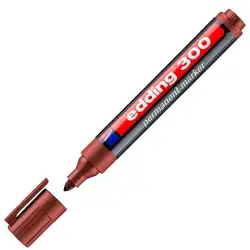 (300-07) EDDING MARCADOR PERMANENTE 300 MARRÓN