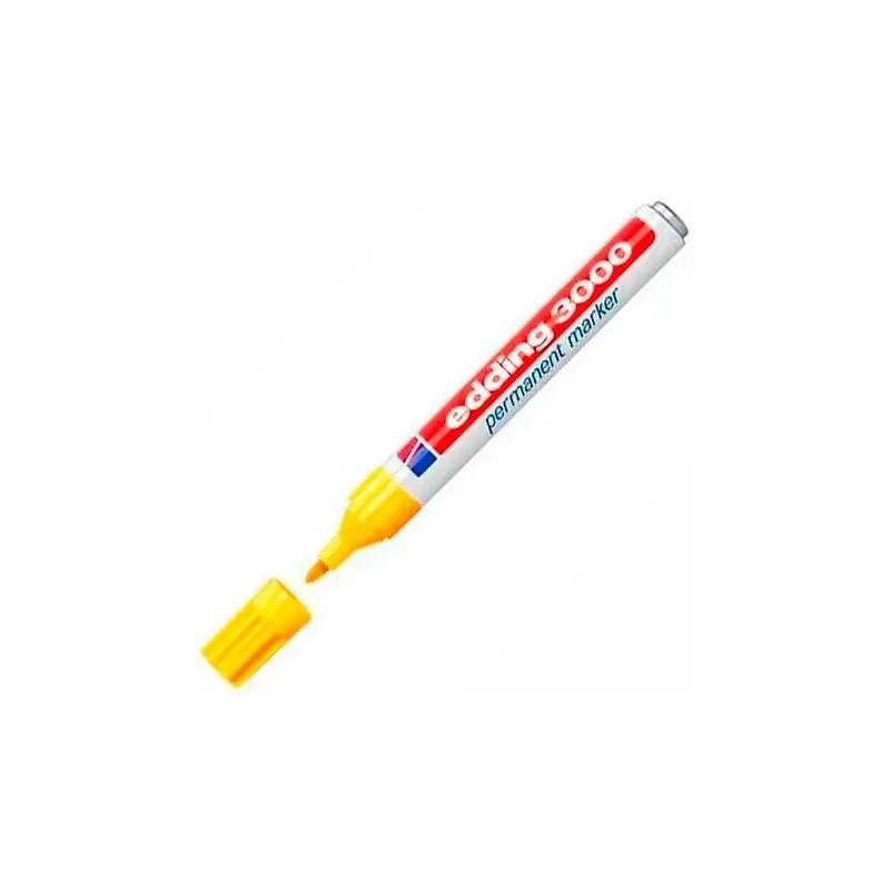 (3000-05) EDDING MARCADOR PERMANENTE 3000 AMARILLO