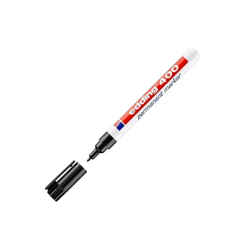 (400-01) EDDING MARCADOR PERMANENTE 400 NEGRO