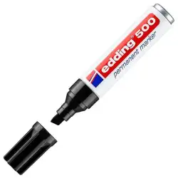 (500-01) EDDING MARCADOR PERMANENTE 500 NEGRO