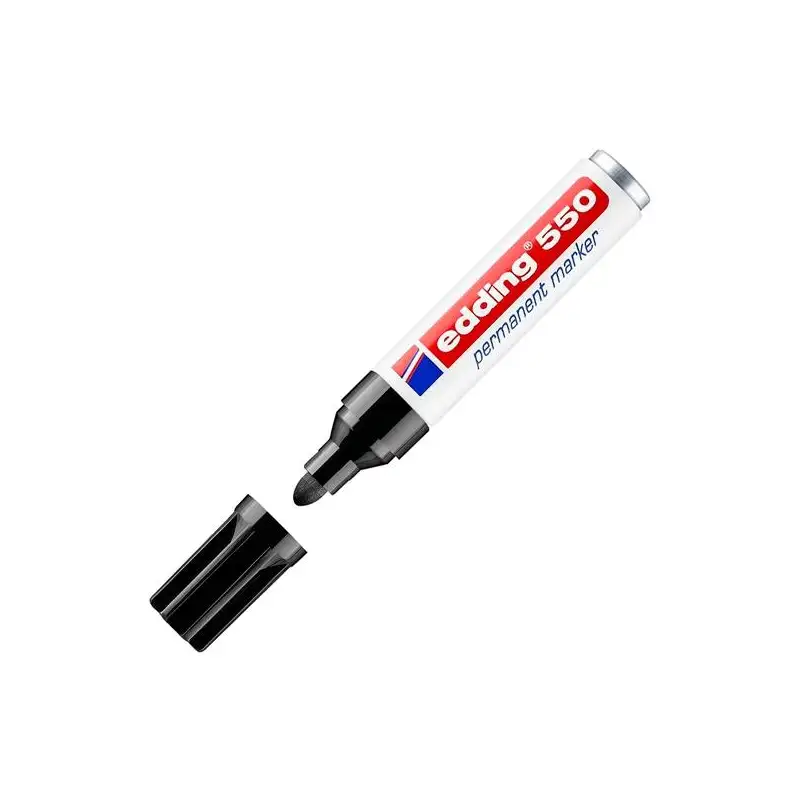 (550-01) EDDING MARCADOR PERMANENTE 550 NEGRO